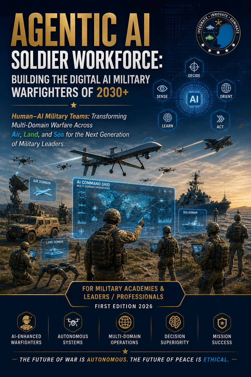 Agentic AI Soldier Workforce: Building the Digital AI Military Warfighters of 2030+